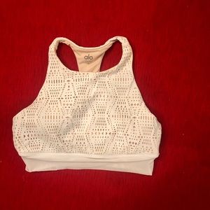 Alo White Bra